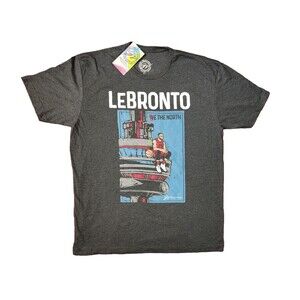 NEW Lebron James LEBRONTO We The North GV Art Original Cleveland XL T-Shirt NWT